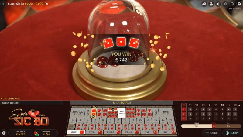 Vai trò của quy luật và thuật toán sicbo